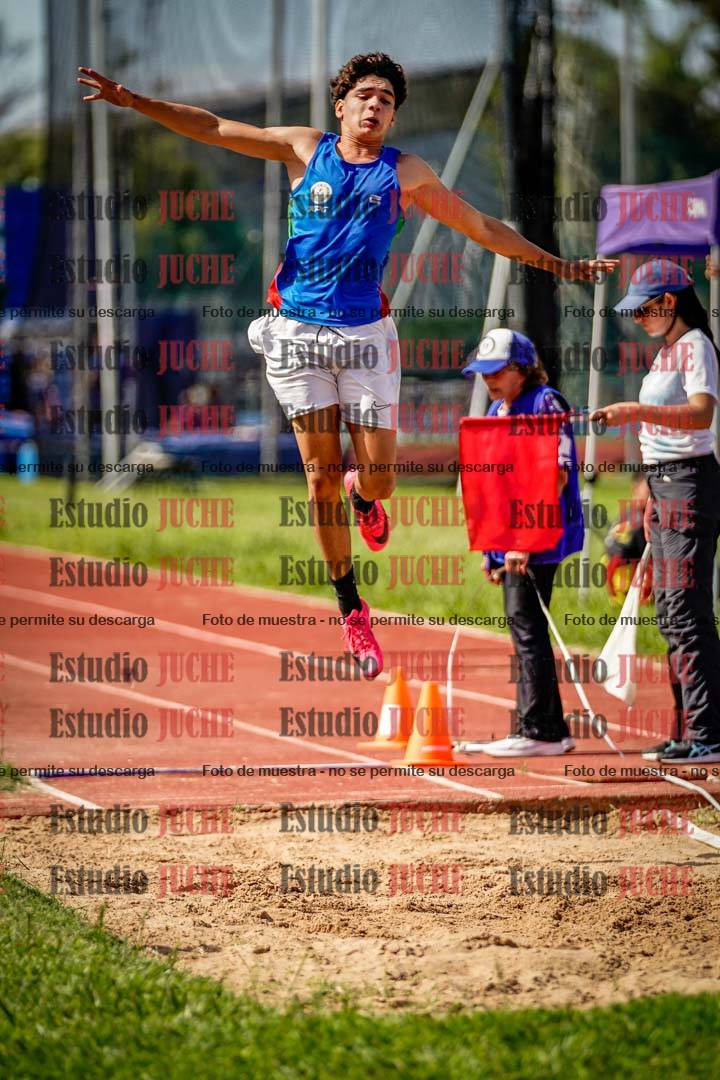 Fotos del salto en largo de varones