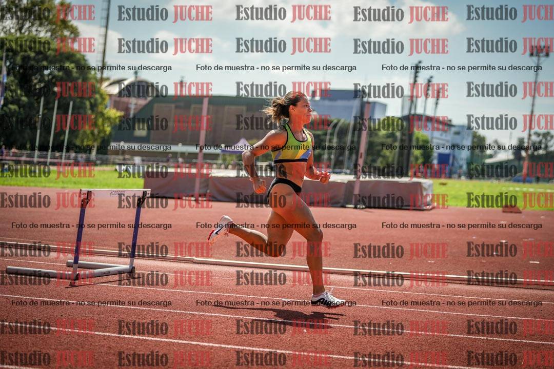 Fotos de los 400 m con vallas de mujeres