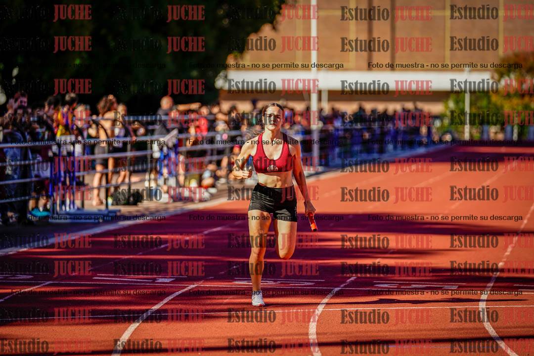 Fotos de las postas 4x100 m de mujeres