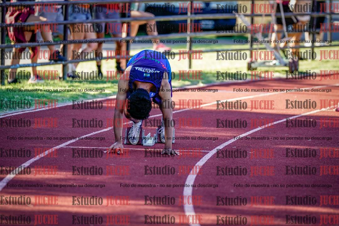 Fotos de las postas 4x100 m de varones