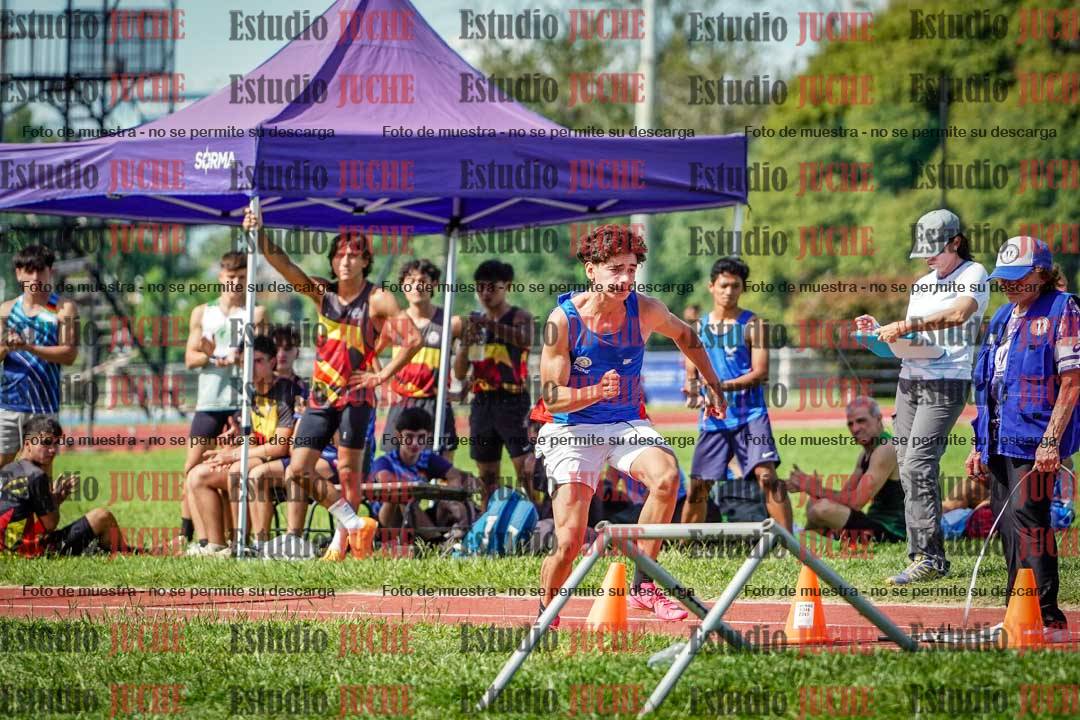 Fotos del salto en largo de varones
