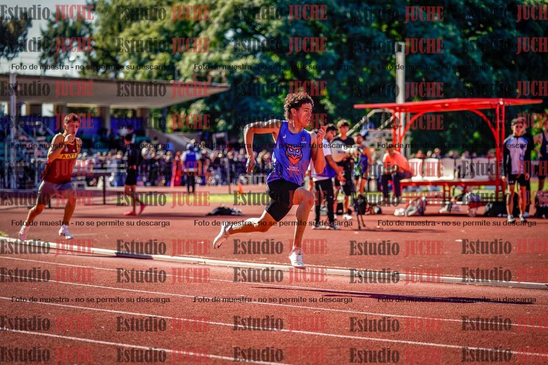 Fotos de los 400 m de varones