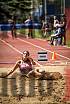 Fotos del salto en largo de mujeres