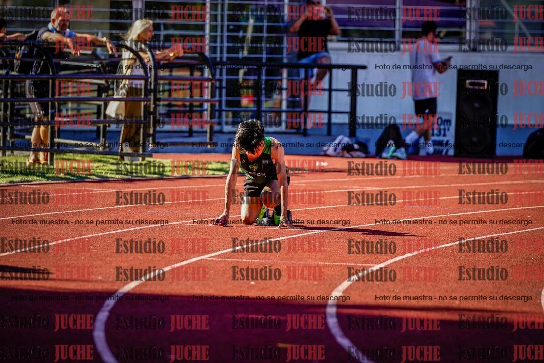 Fotos de las postas 4x100 m de varones