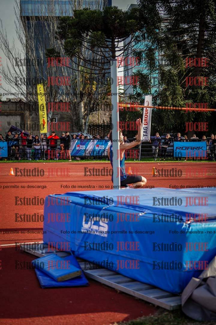 Fotos del salto en alto de varones