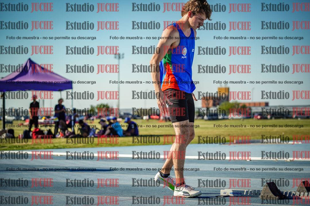 Fotos de los 400 m llanos de varones
