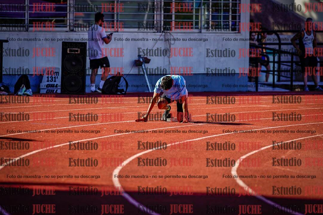 Fotos de las postas 4x100 m de varones