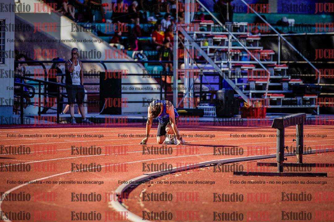 Fotos de las postas 4x100 m de varones