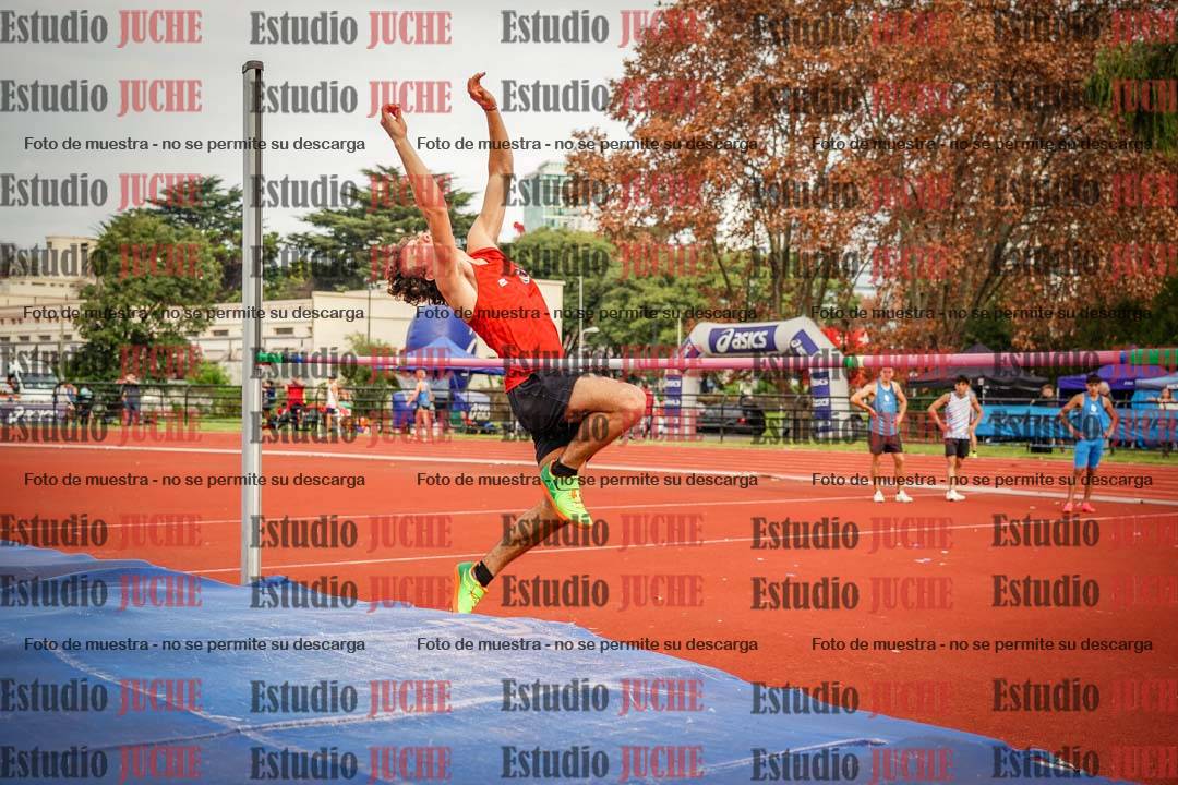 Fotos del salto en alto de varones - decatlón 4