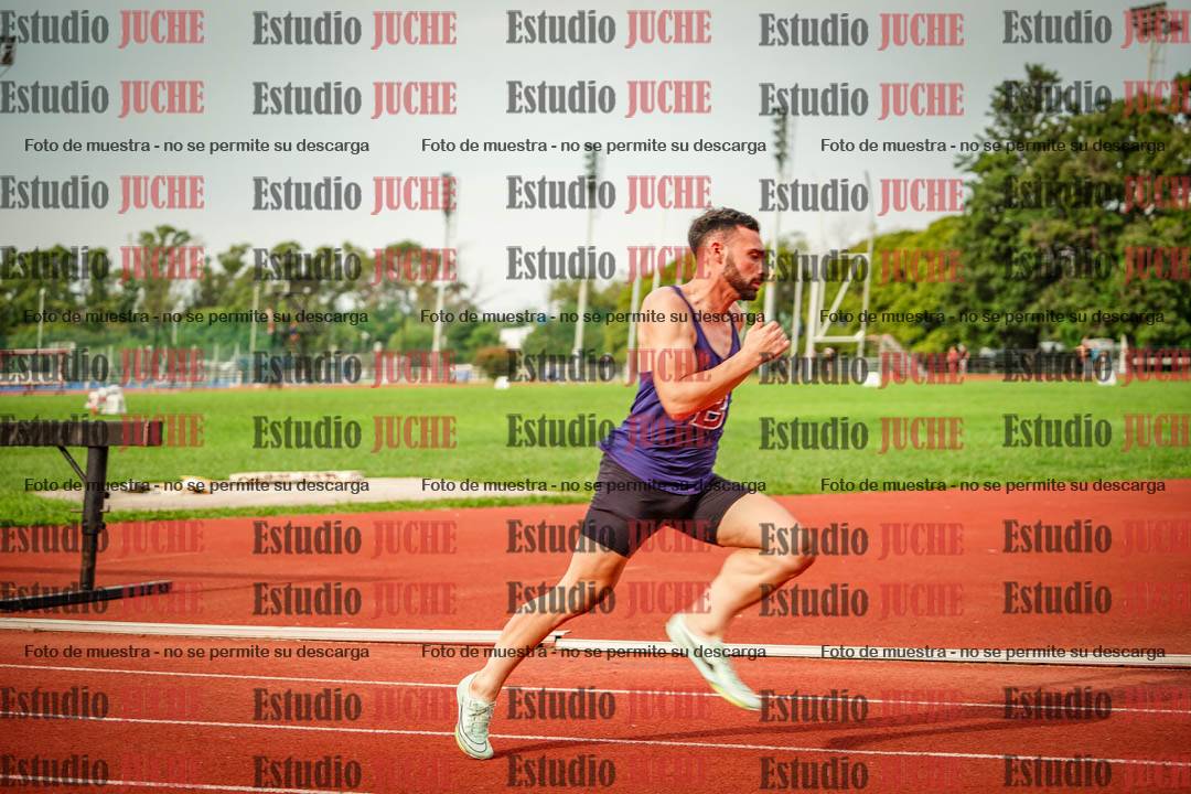 Fotos de los 400 m llanos de varones