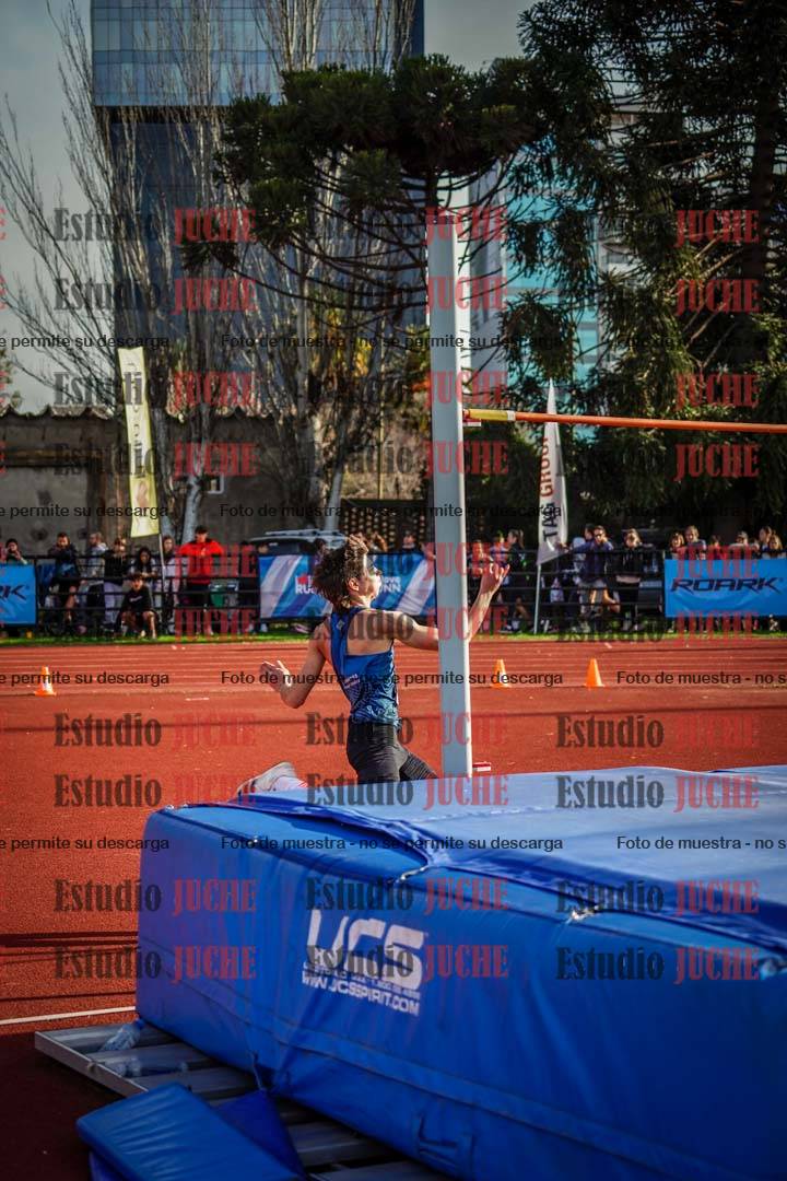 Fotos del salto en alto de varones