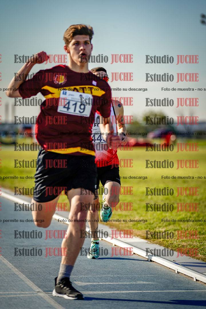 Fotos de los 1500 m llanos de varones