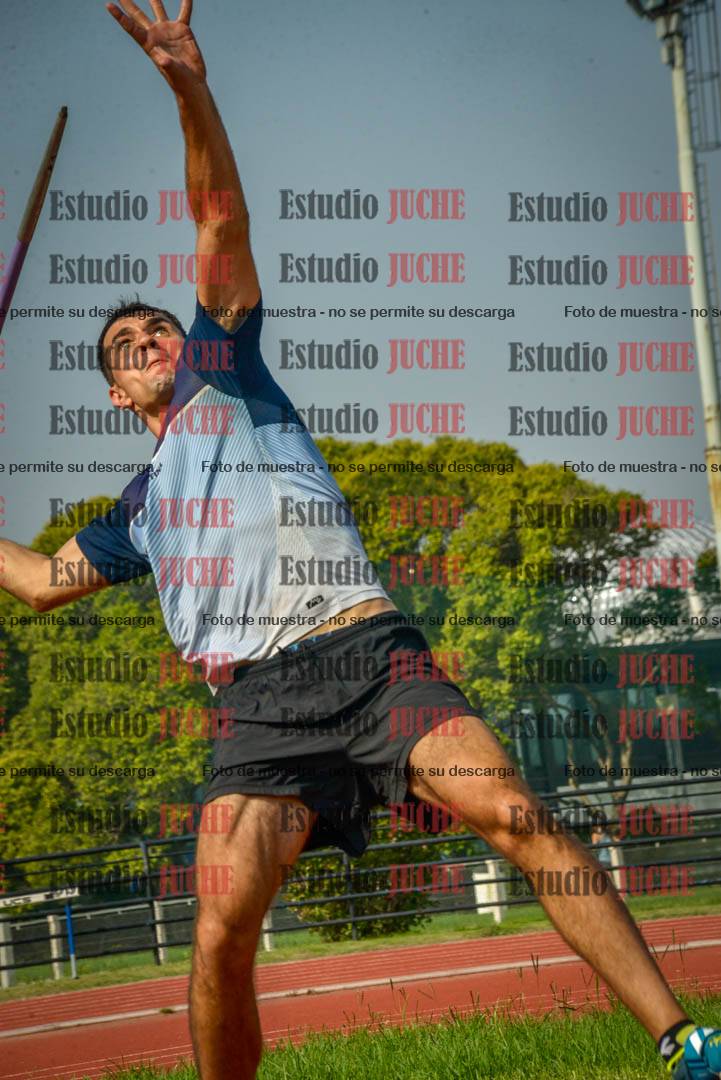 Fotos del lanzamiento de jabalina de varones
