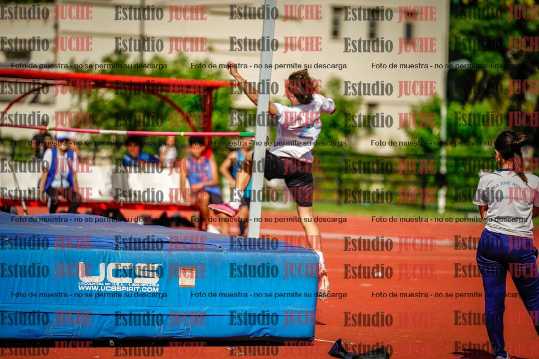 Fotos del salto en alto de varones