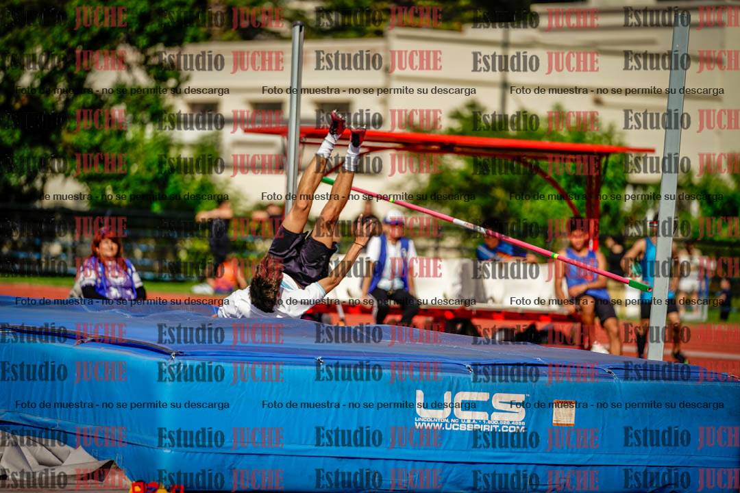 Fotos del salto en alto de varones