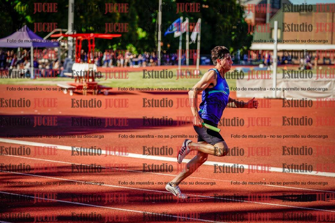 Fotos de las postas 4x100 m de varones