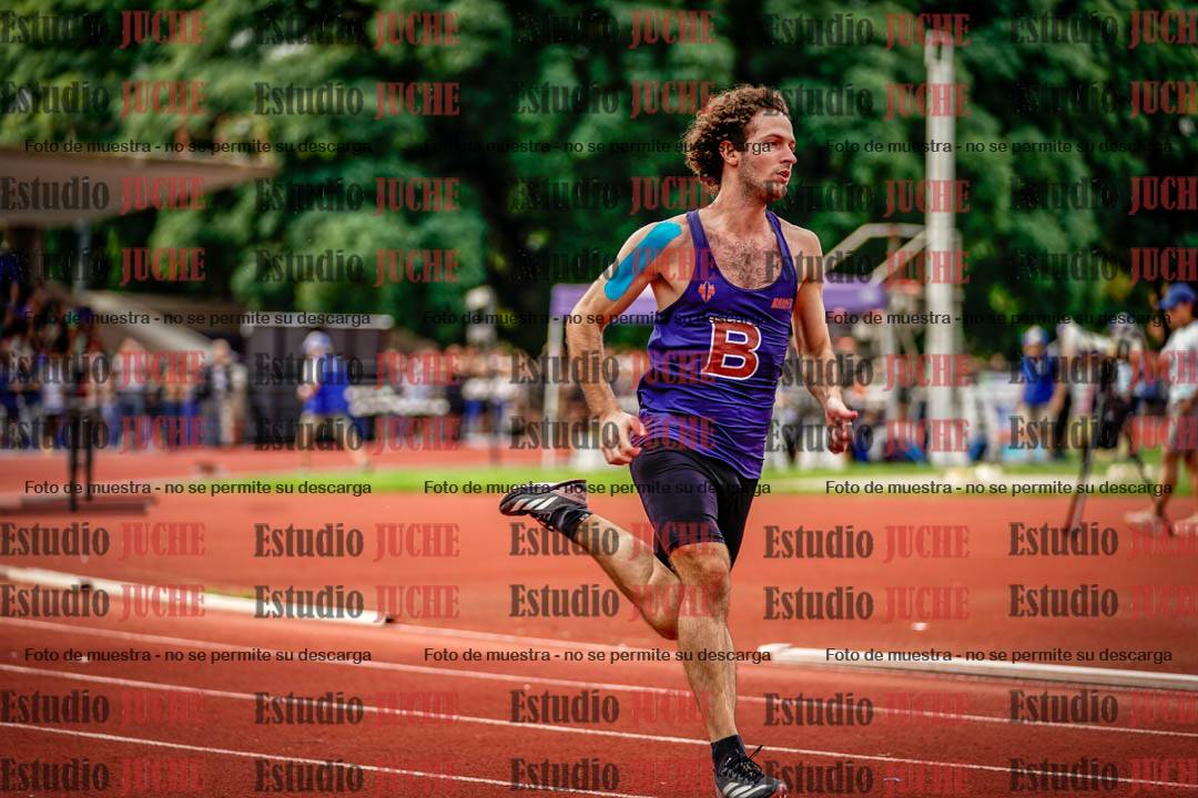 Fotos de los 400 m llanos de varones