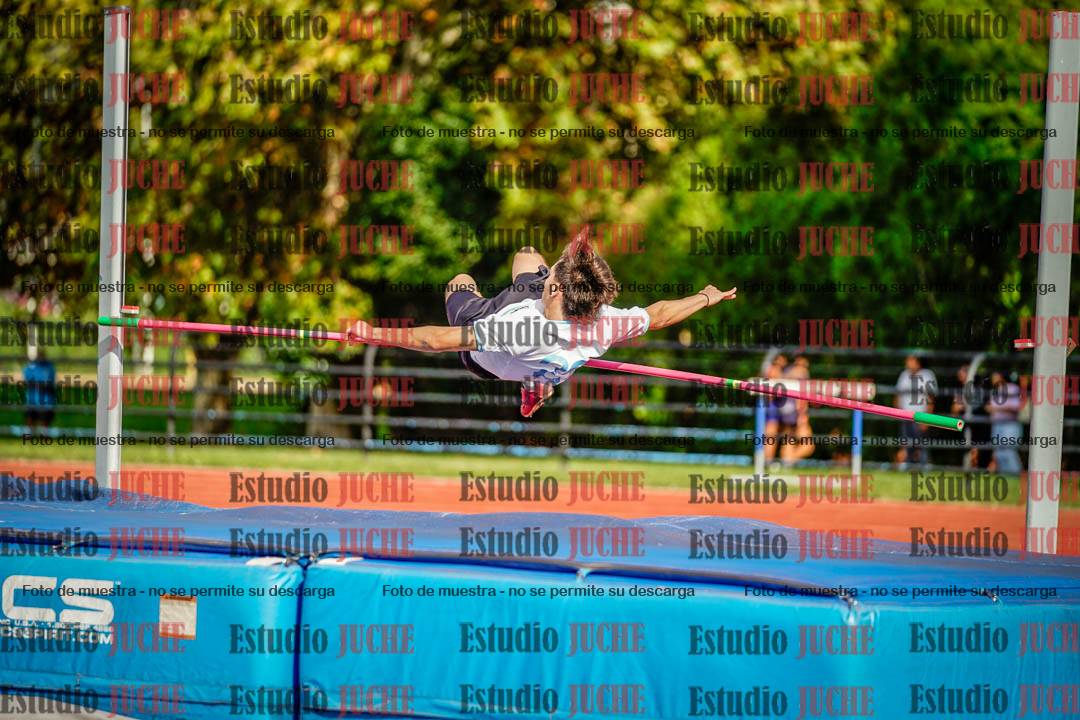 Fotos del salto en alto de varones