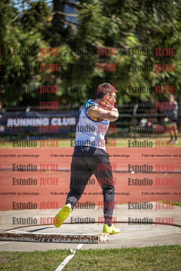 Fotos del lanzamiento de bala de varones