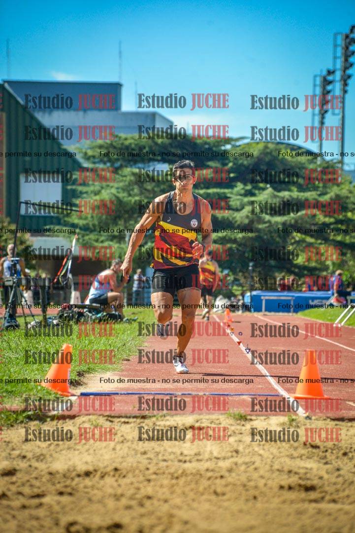Fotos del salto en largo de varones - decatlón 2