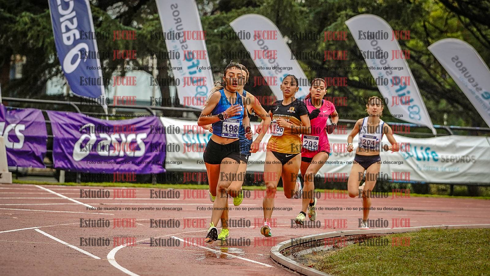 Fotos de los 1500 m llanos de mujeres