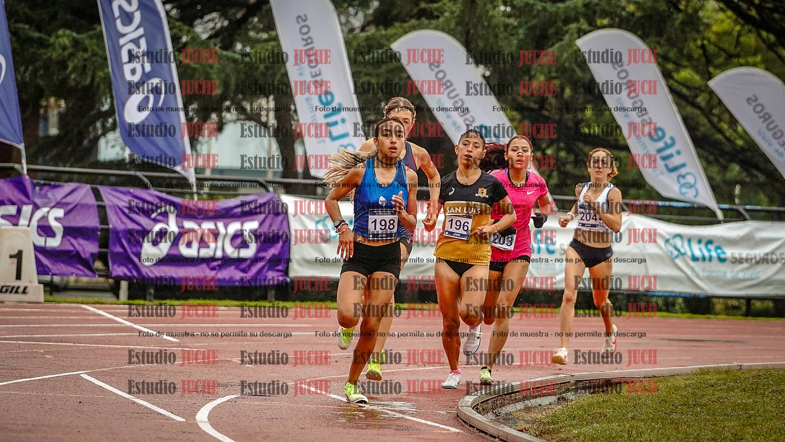 Fotos de los 1500 m llanos de mujeres