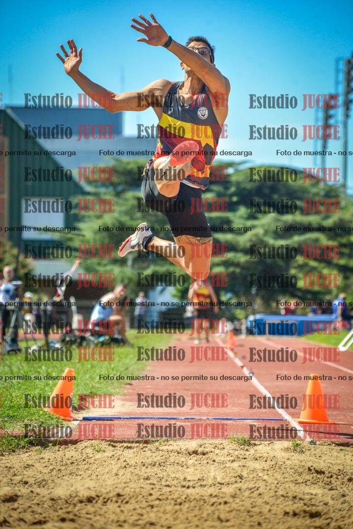 Fotos del salto en largo de varones - decatlón 2