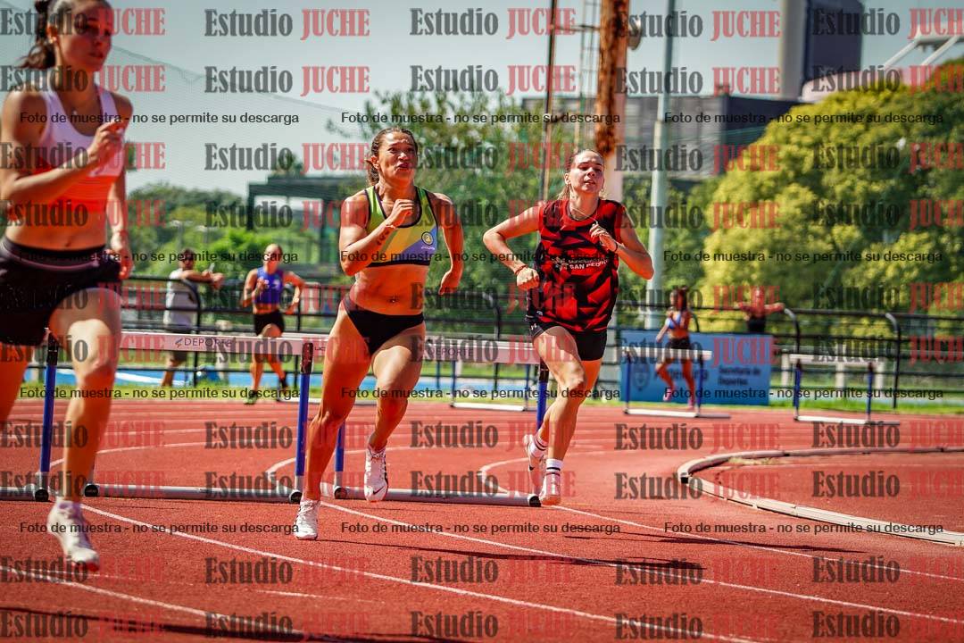 Fotos de los 400 m con vallas de mujeres