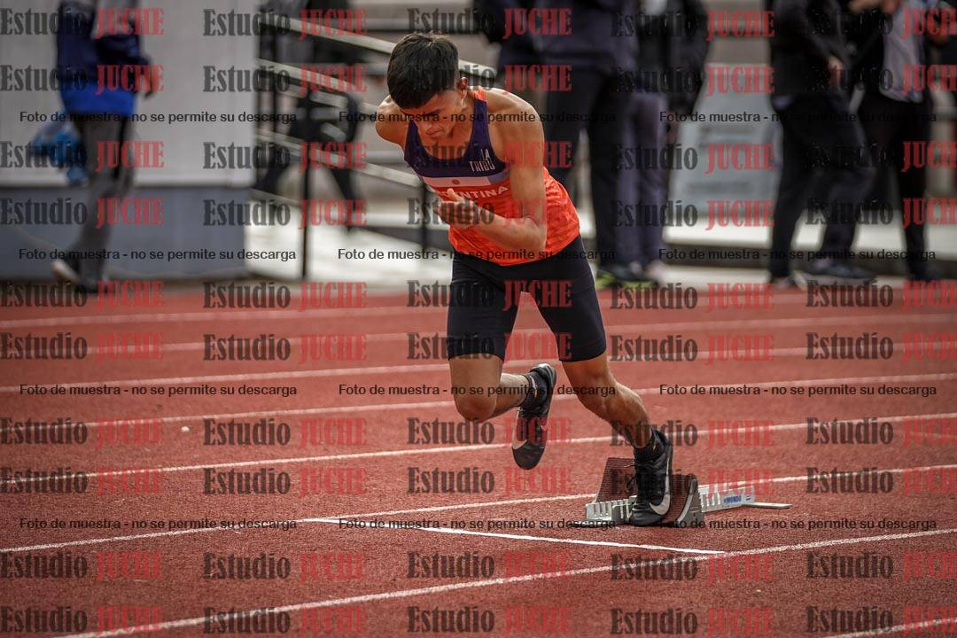 Fotos de los 400 m llanos de varones