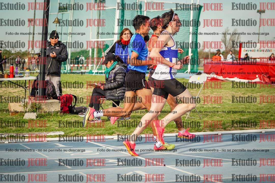 Fotos de los 1500 m llanos de varones