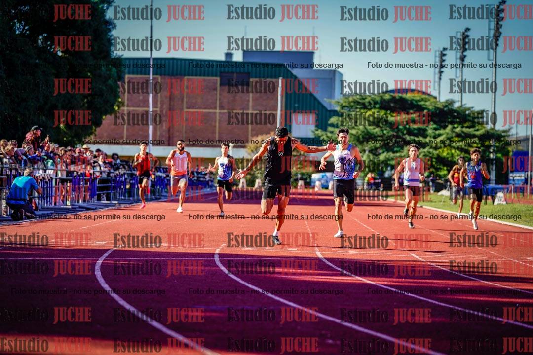 Fotos de los 400 m de varones