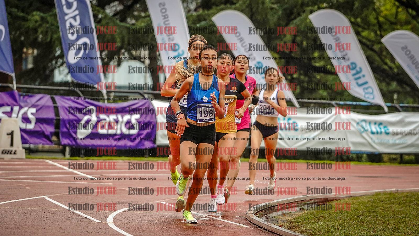 Fotos de los 1500 m llanos de mujeres