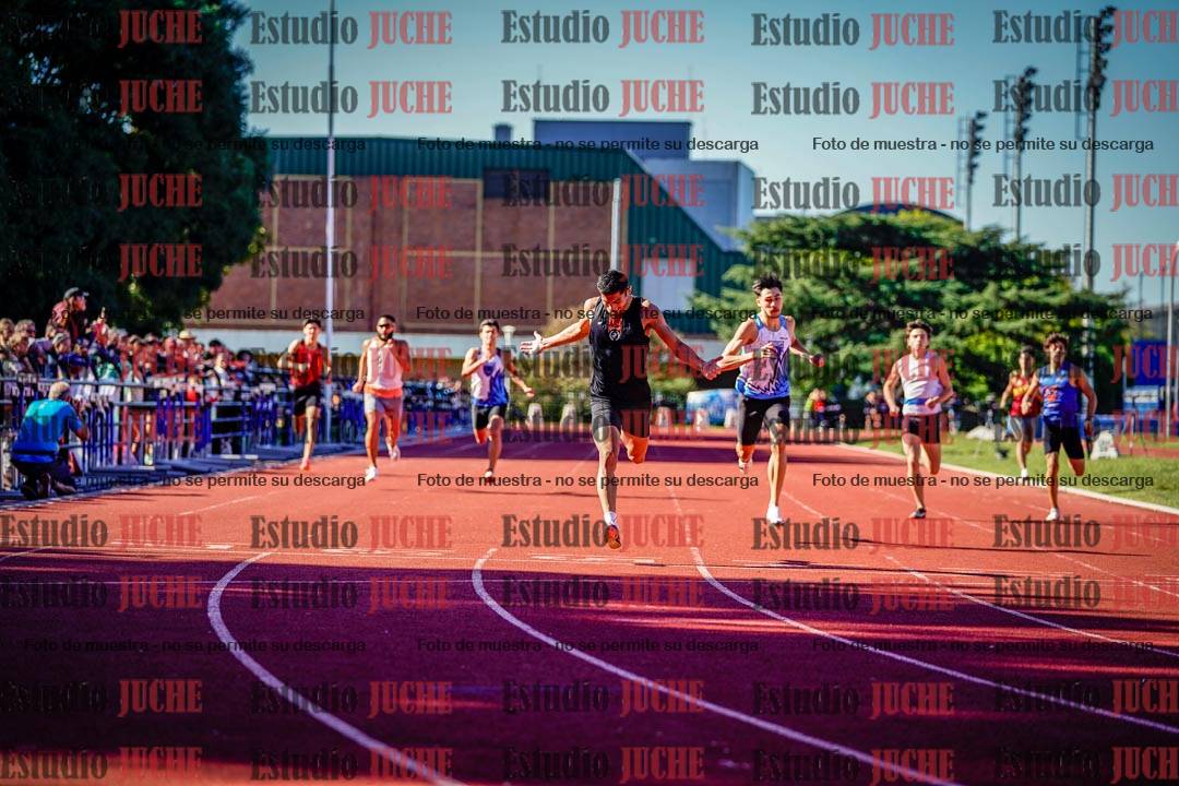 Fotos de los 400 m de varones