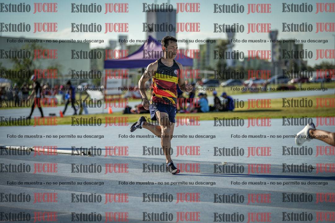 Fotos de los 400 m llanos de varones