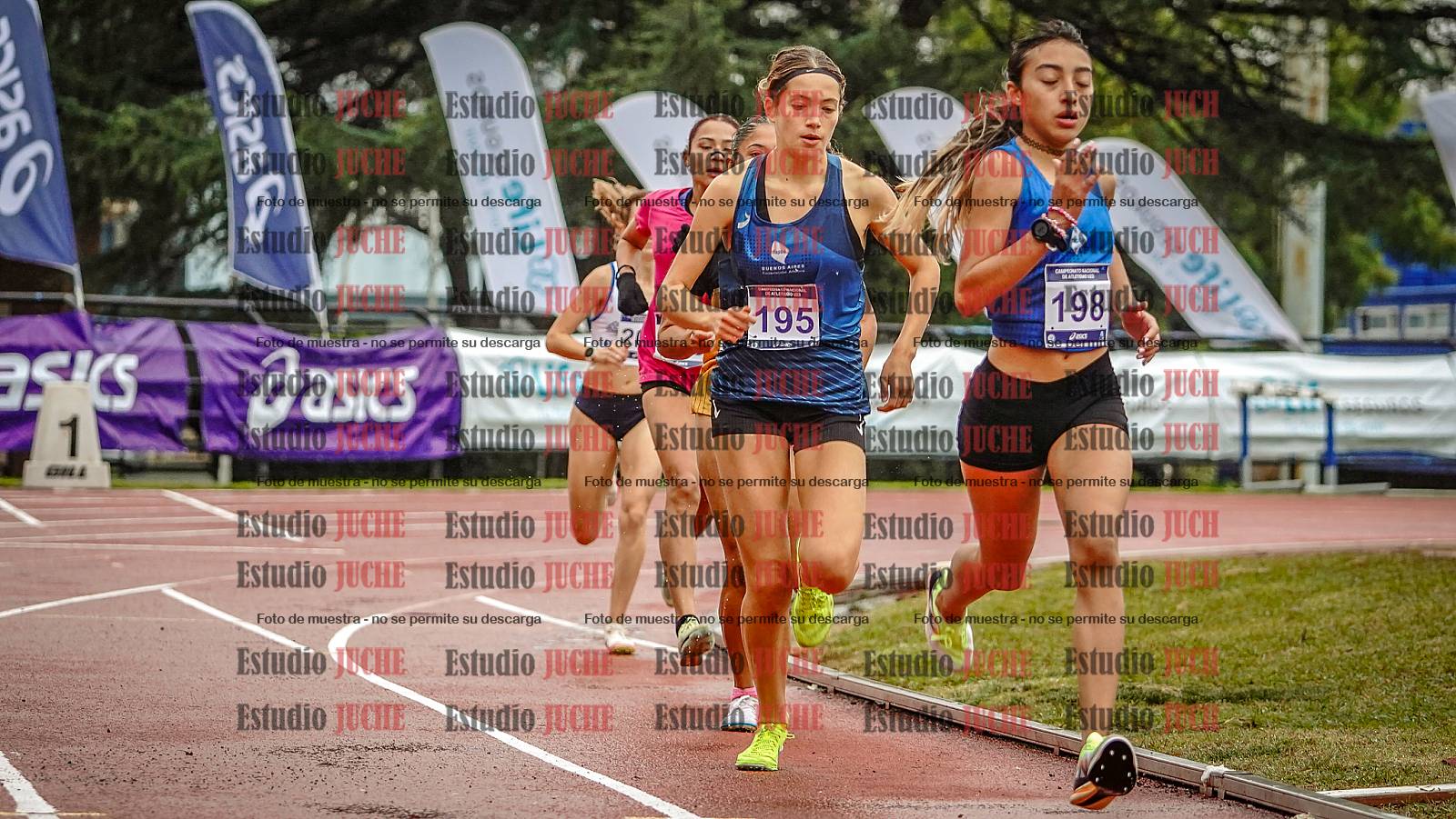 Fotos de los 1500 m llanos de mujeres