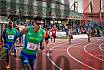 Fotos de los relevos 4x400 m de varones