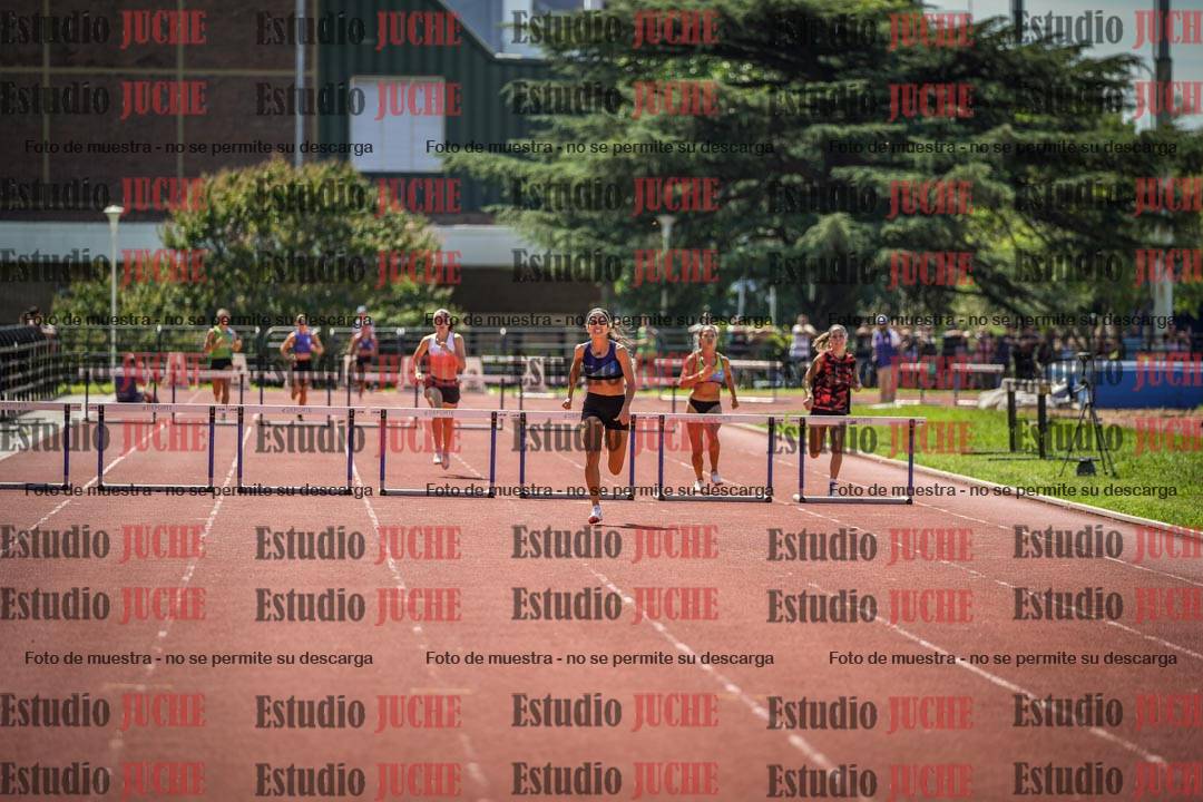 Fotos de los 400 m con vallas de mujeres
