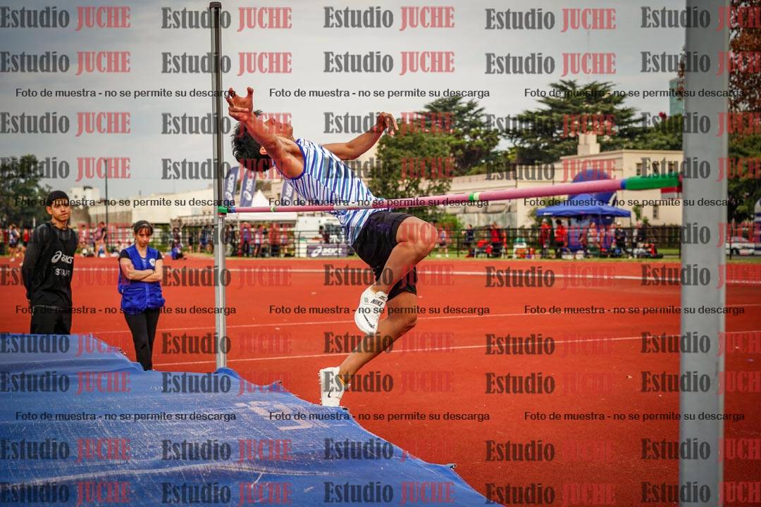 Fotos del salto en alto de varones - decatlón 4