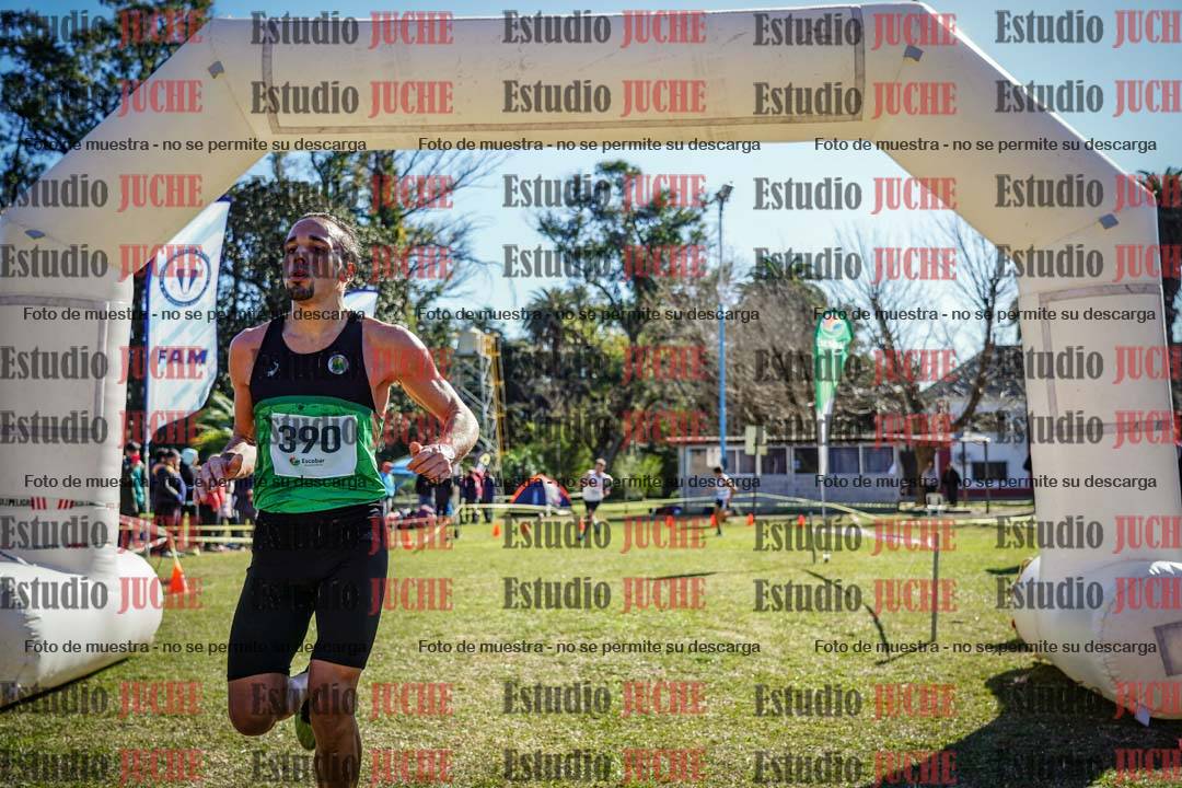 Fotos de la llegada del cross de 8000 m