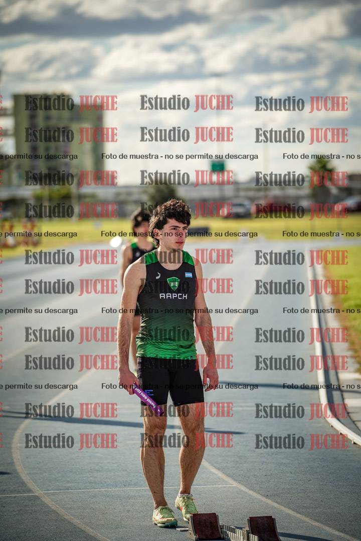 Fotos de las postas 4x400 m llanos de varones