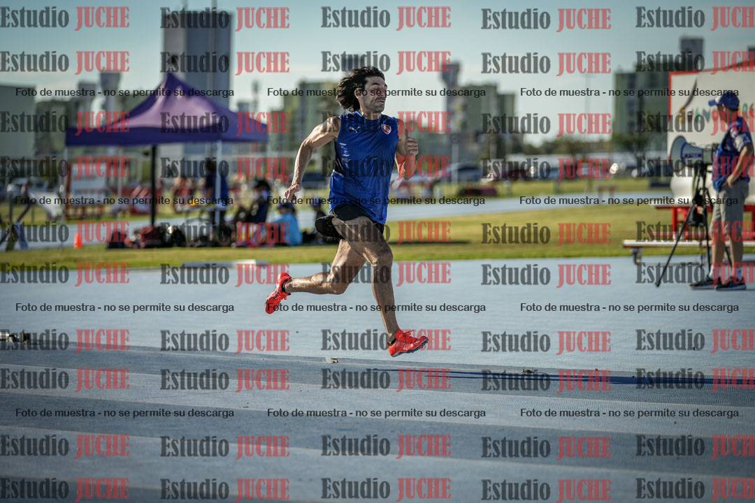 Fotos de los 400 m llanos de varones