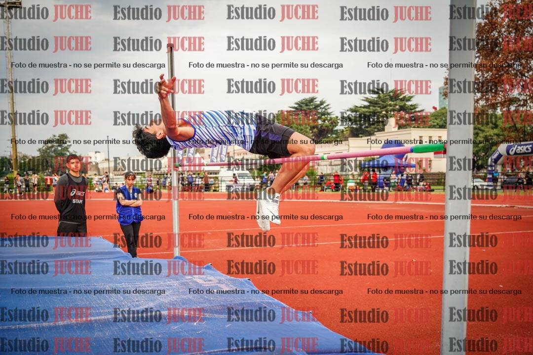 Fotos del salto en alto de varones - decatlón 4