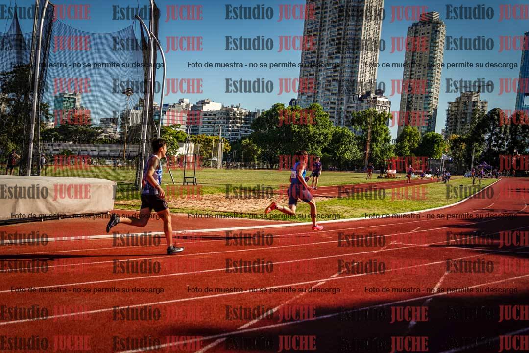 Fotos de las postas 4x100 m de varones