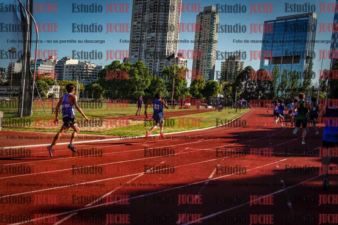 Fotos de las postas 4x100 m de varones