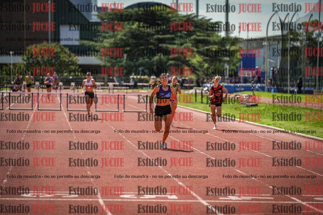 Fotos de los 400 m con vallas de mujeres