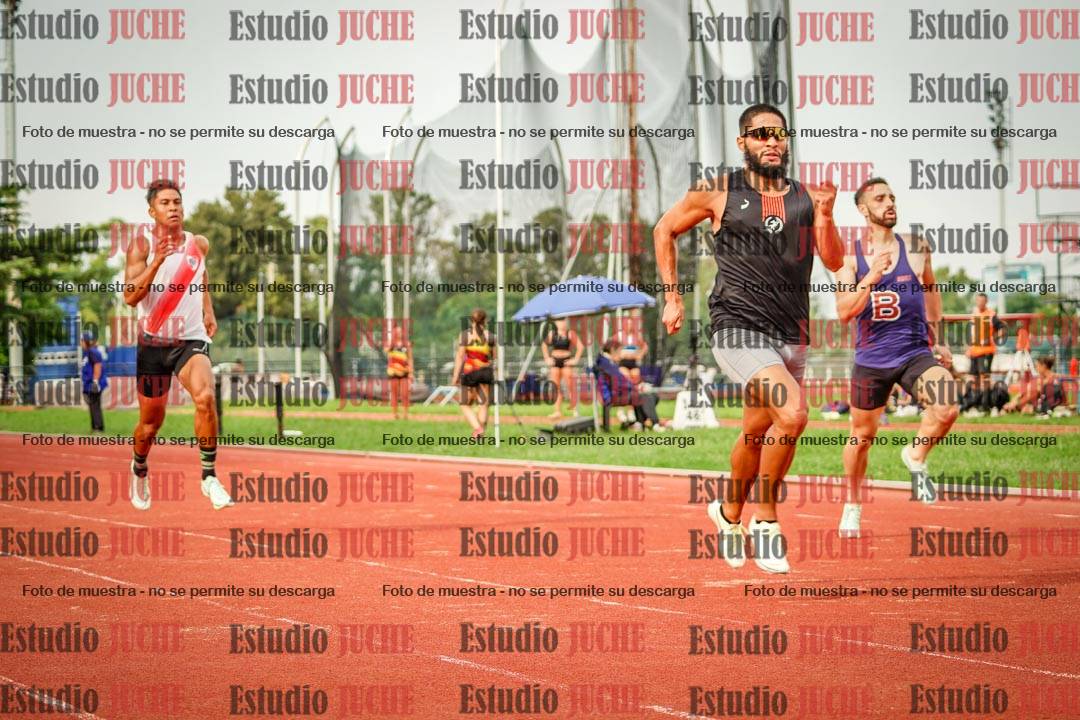 Fotos de los 400 m llanos de varones