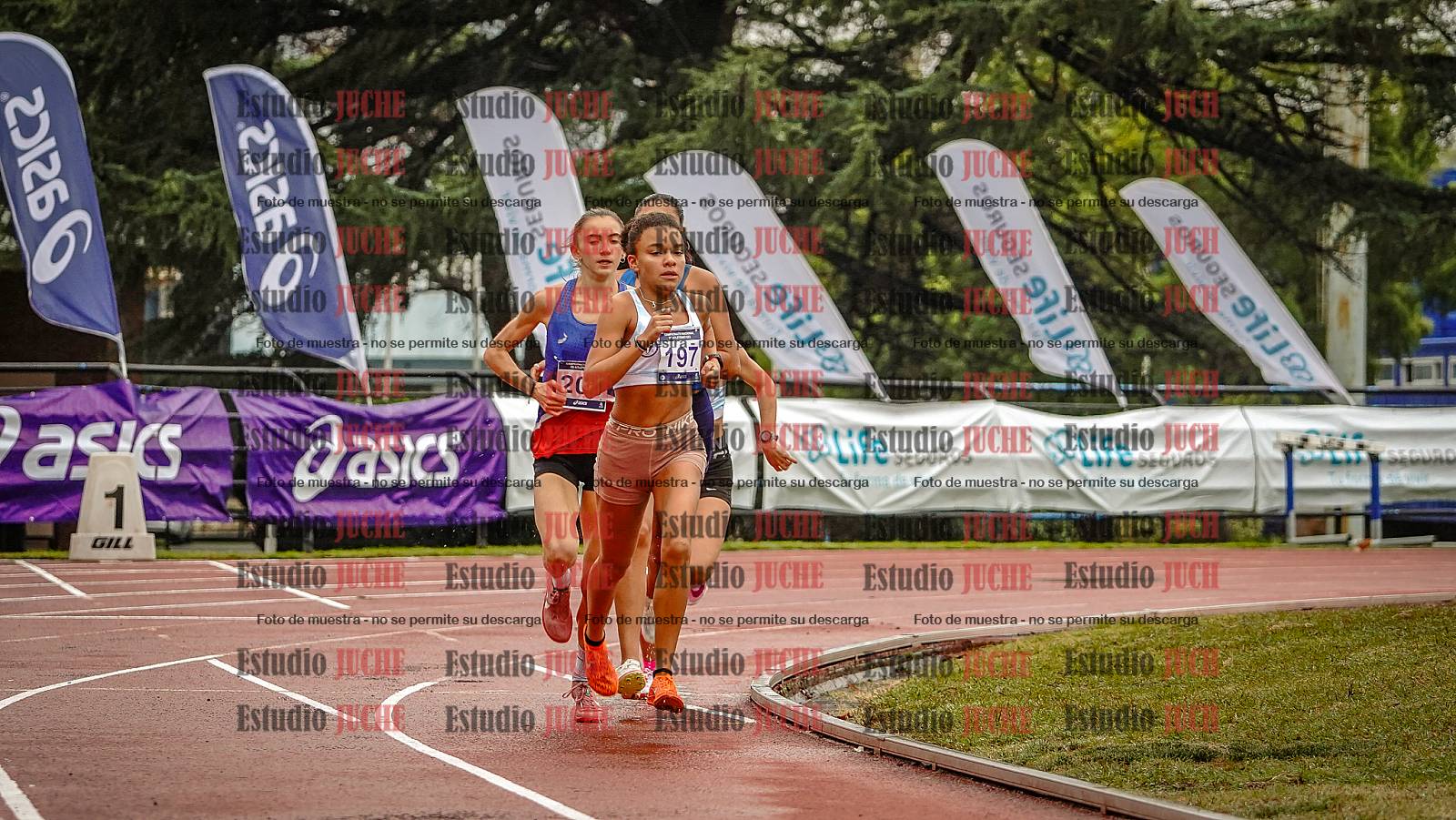 Fotos de los 1500 m llanos de mujeres