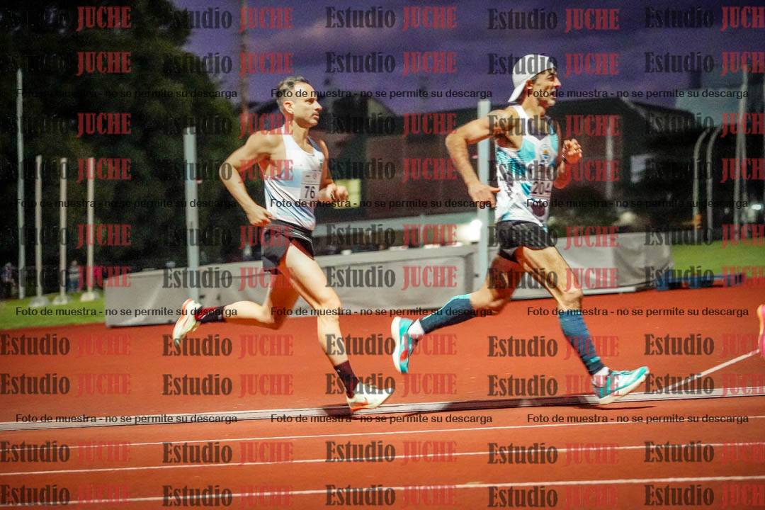Fotos de los 1500 m llanos de varones