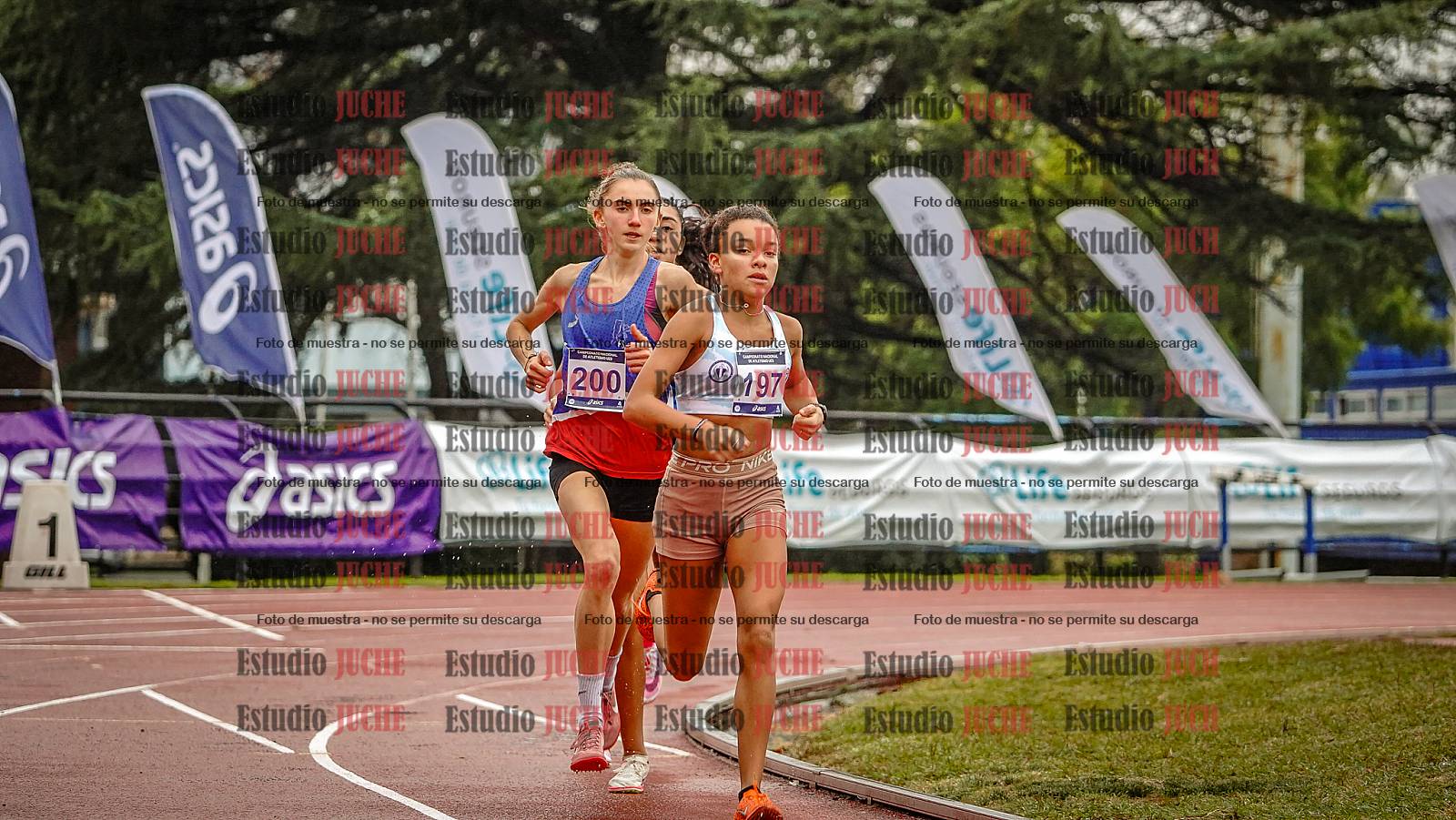Fotos de los 1500 m llanos de mujeres