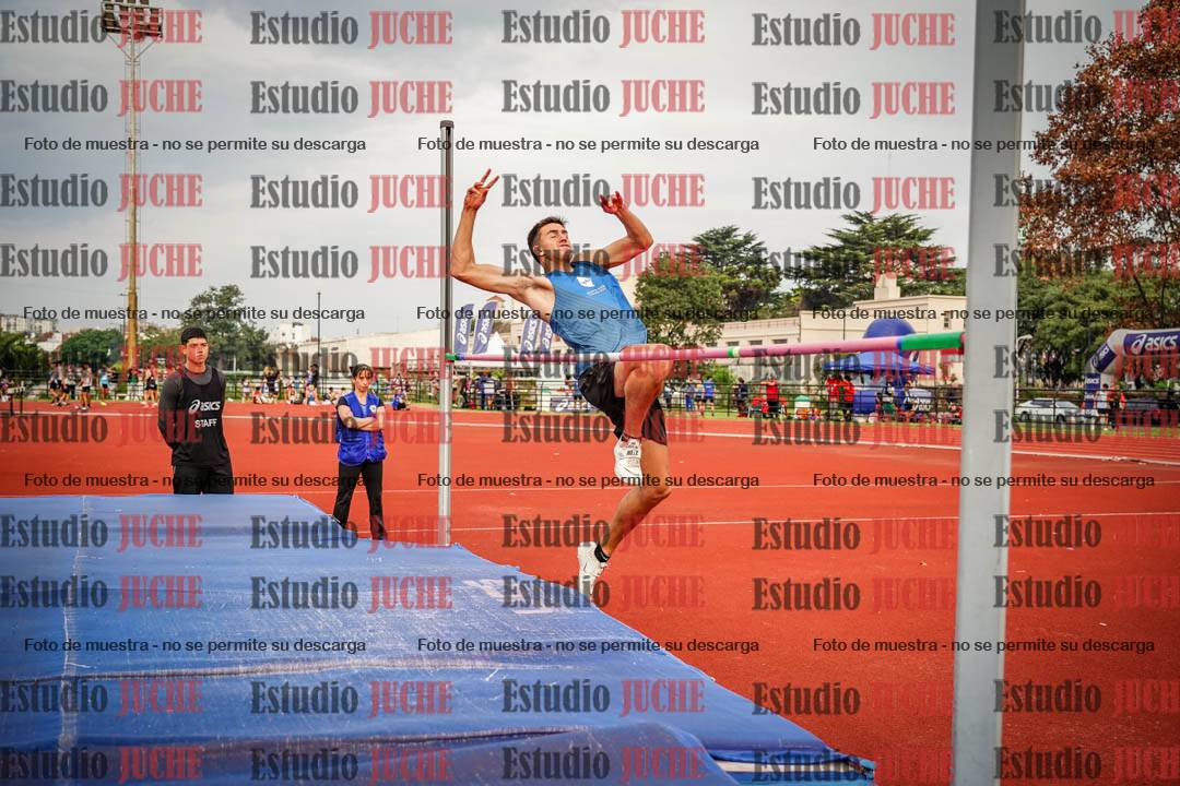 Fotos del salto en alto de varones - decatlón 4